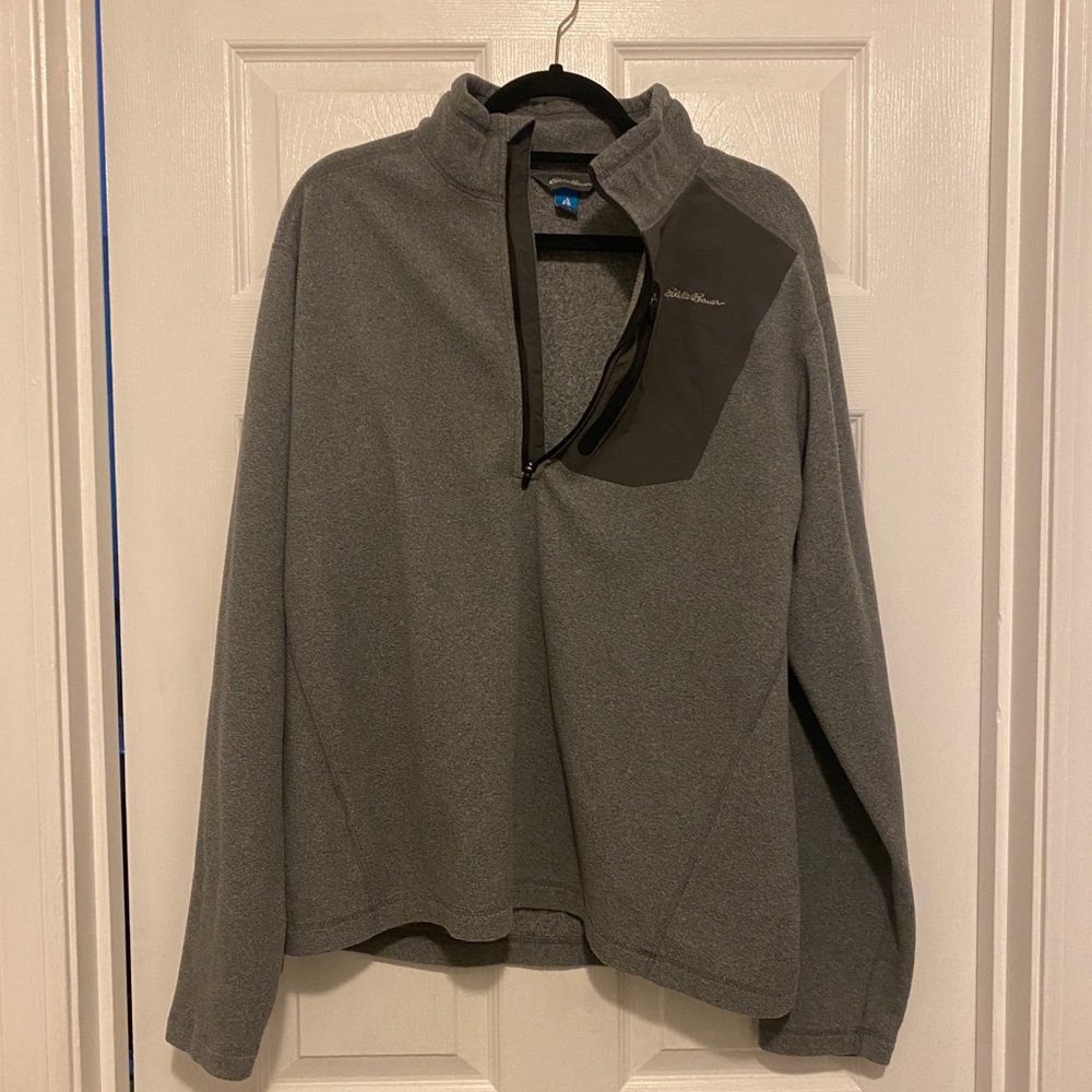Eddie Bauer, quarter zip, L